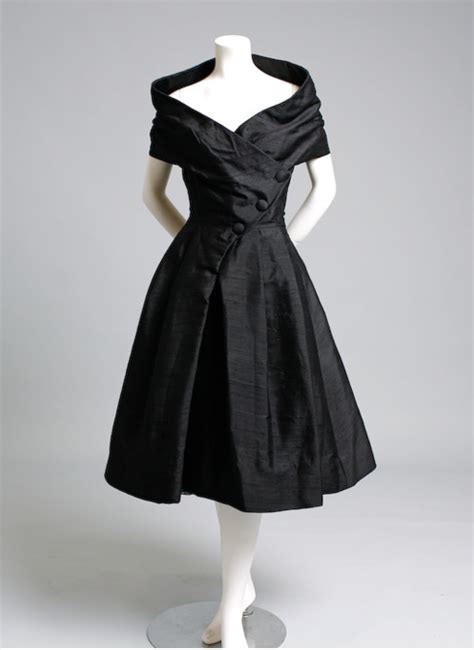 cristian dior black dress|vintage pre owned dior dresses.